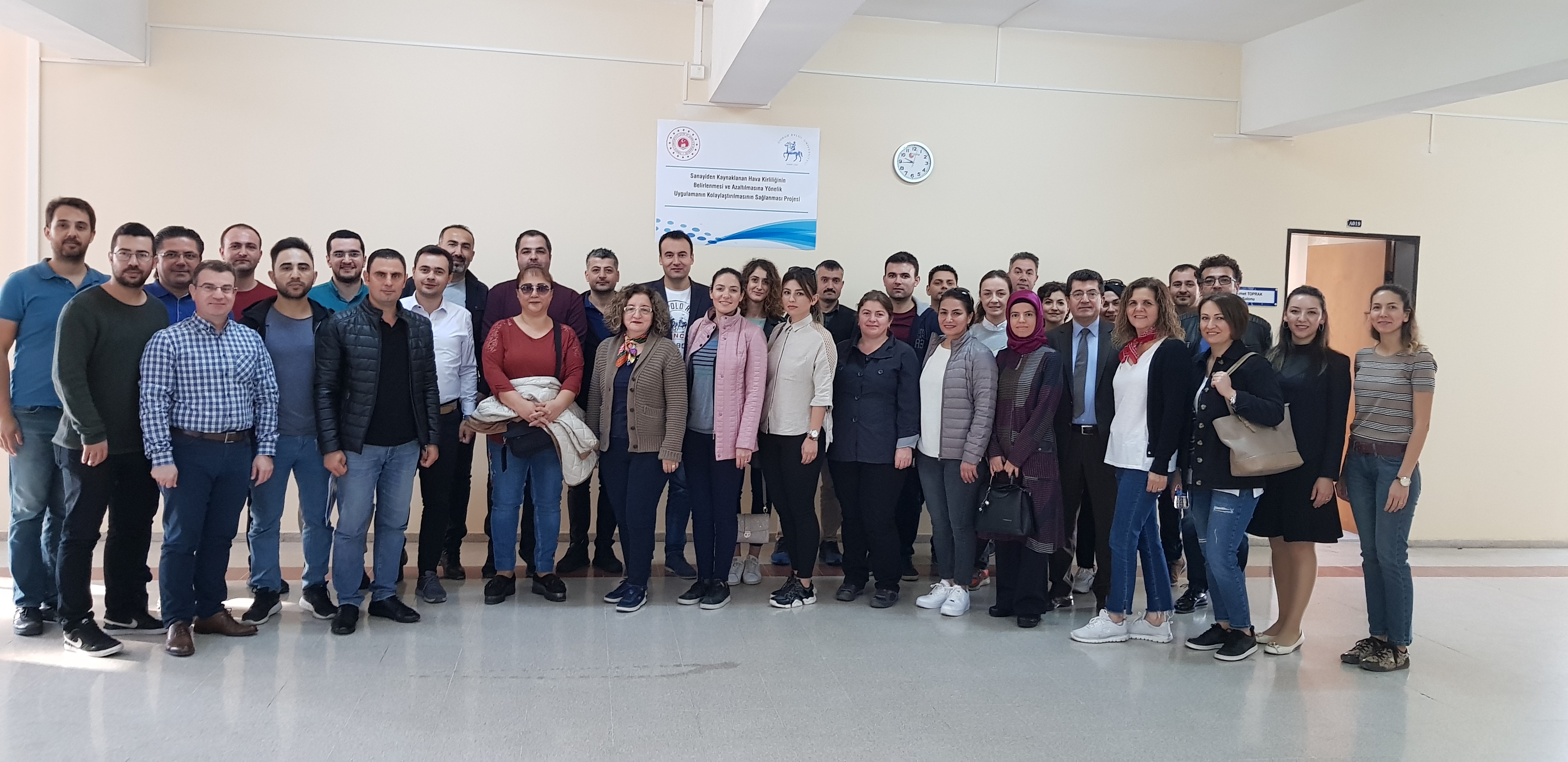 Sanayiden Kaynaklanan Hava Kirliliğinin Belirlenmesi ve Azaltılmasına Yönelik Uygulamanın Kolaylaştırılmasının Sağlanması Projesi Kapsamında Eğitimler Gerçekleştirildi