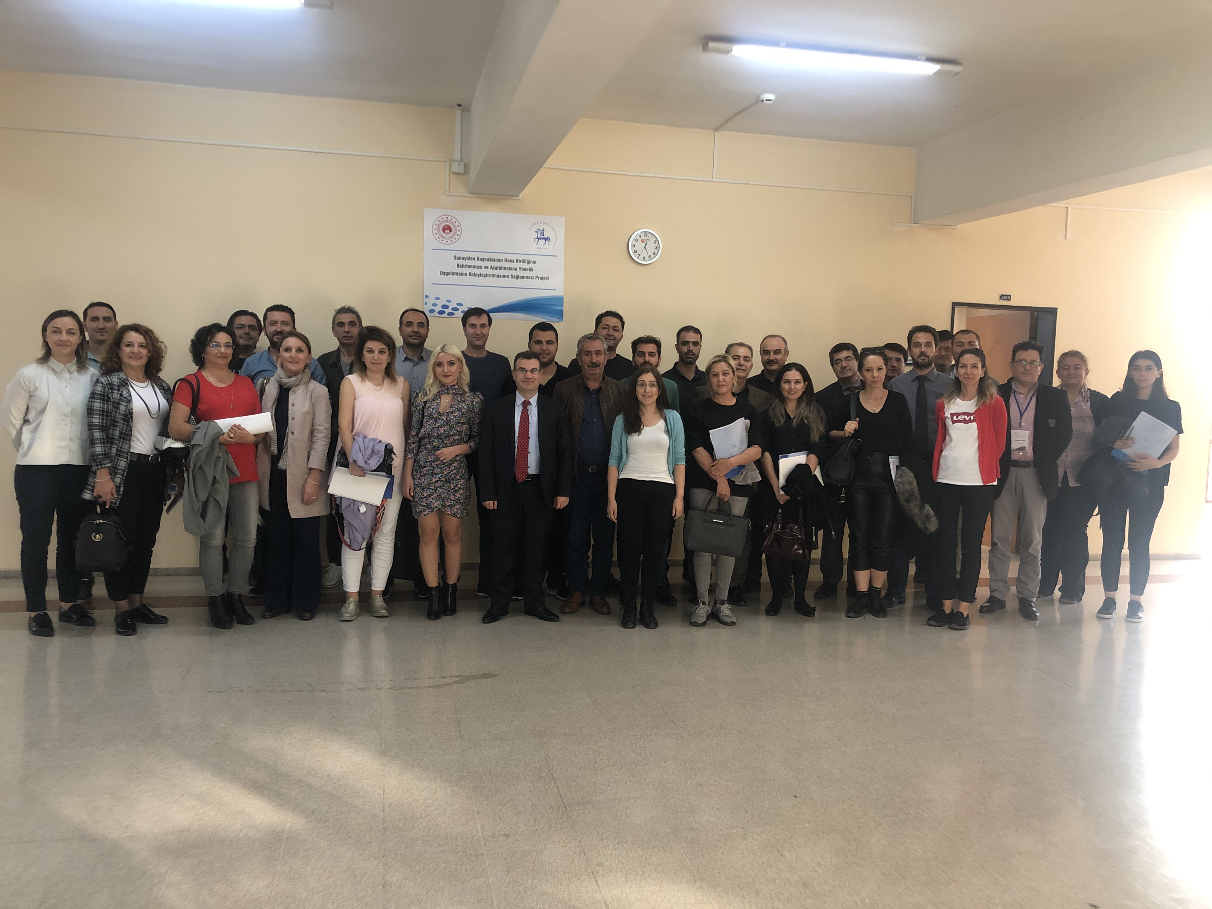Sanayiden Kaynaklanan Hava Kirliliğinin Belirlenmesi ve Azaltılmasına Yönelik Uygulamanın Kolaylaştırılmasının Sağlanması Projesi Kapsamında Eğitimler Gerçekleştirildi
