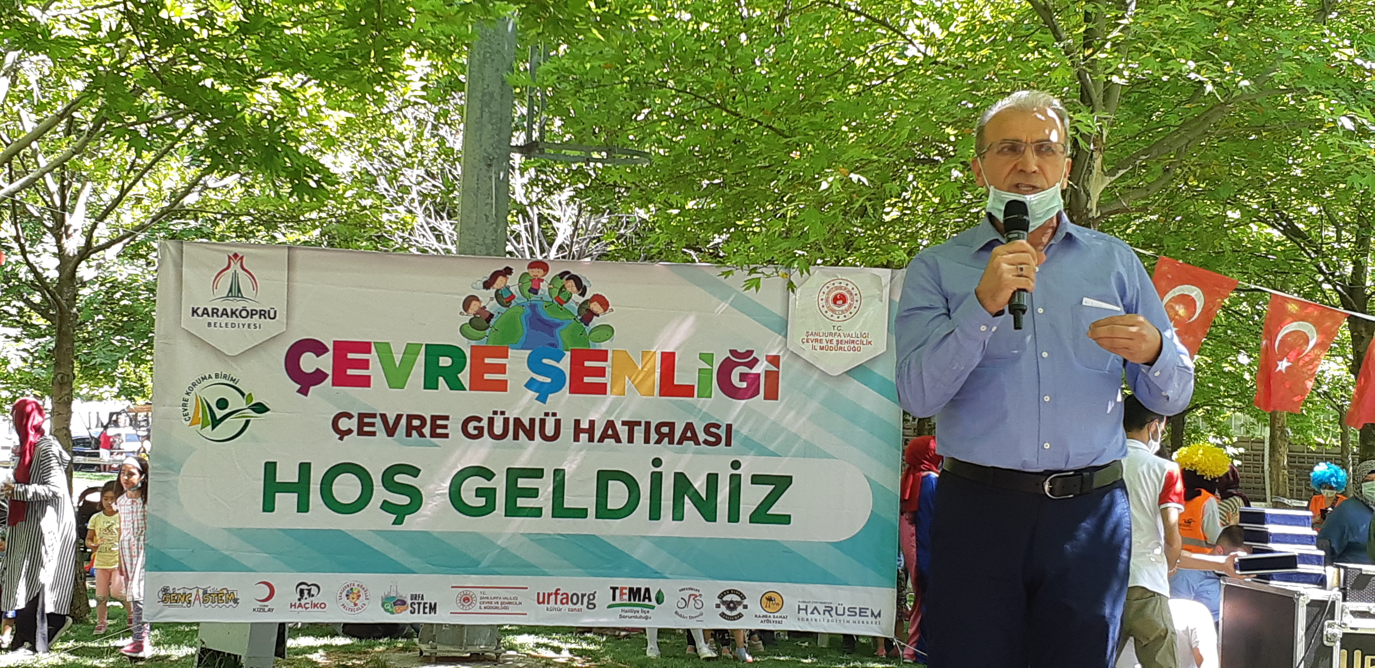 Dünya Çevre Gününde Çevre Şenliği yapıldı.