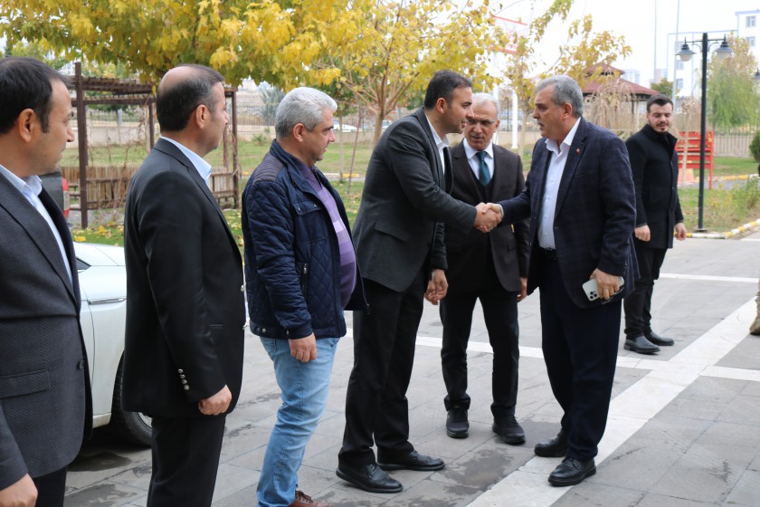 Şanlıurfa Büyükşehir Belediye Başkanı Sn. Zeynel Abidin BEYAZGÜL'ün İl Müdürlüğümüze ziyareti.