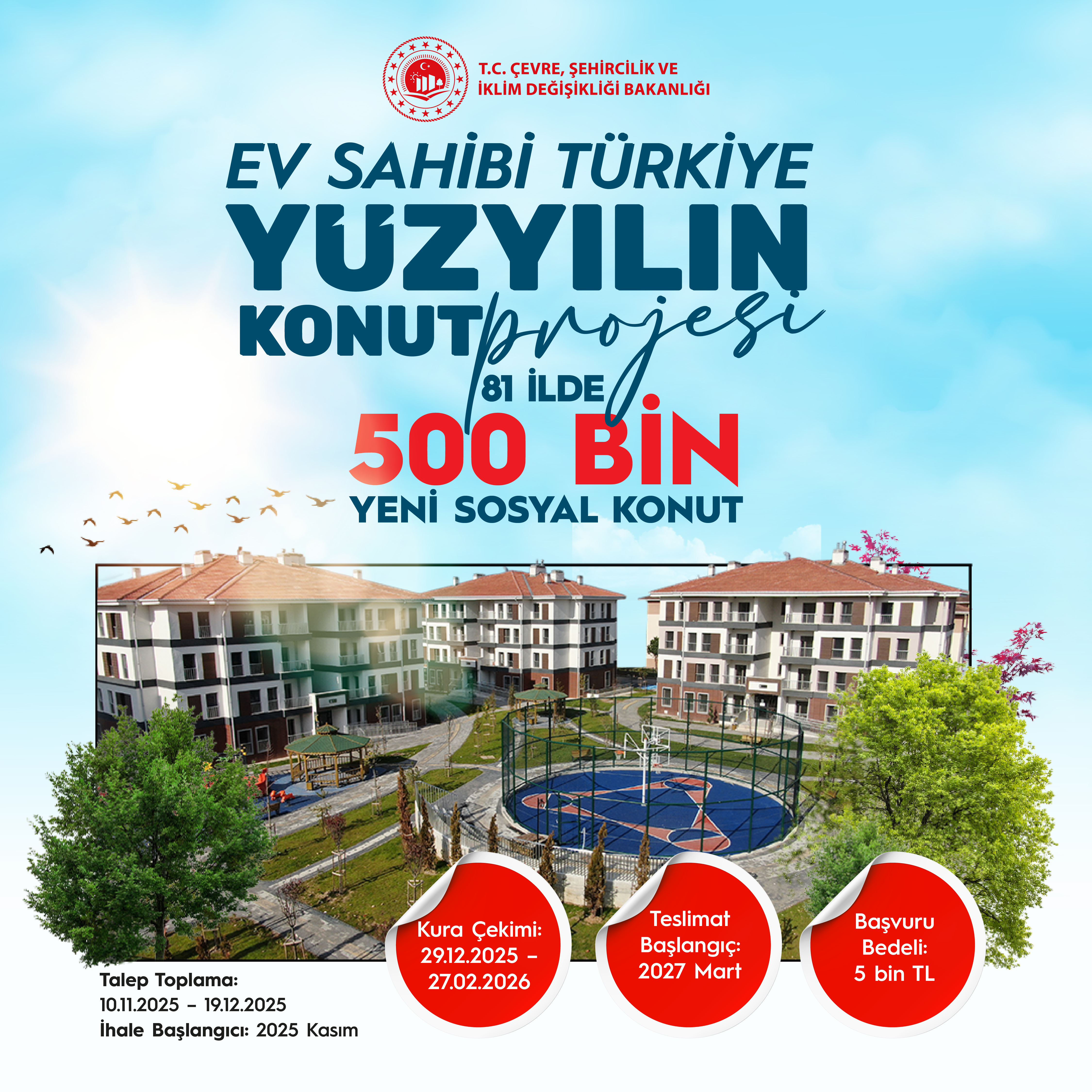 500 Bin Sosyal Konut İle Ev Sahibi Türkiye