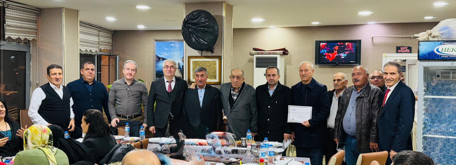 Kurumumuzdan Emekli Olmak Suretiyle Ayrılan Personellerimize Veda Yemeği