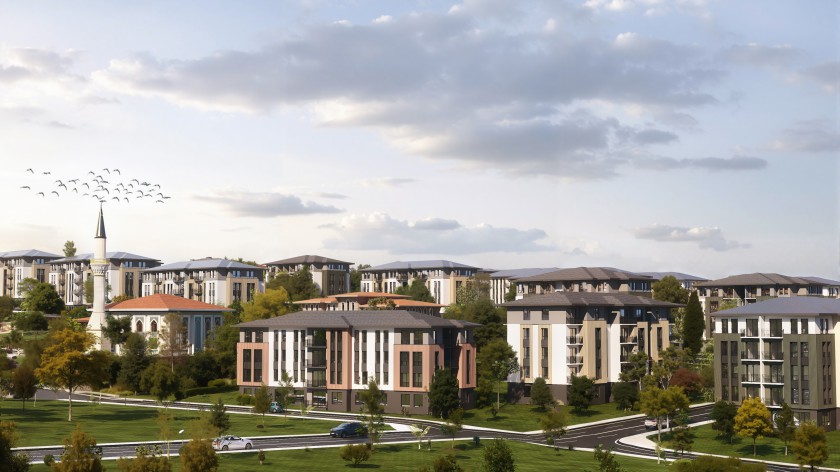 BAKAN KURUM, “YÜZYILIN KONUT PROJESİ” İLE İNŞA EDİLECEK EVLERİN GÖRSELLERİNİ PAYLAŞTI