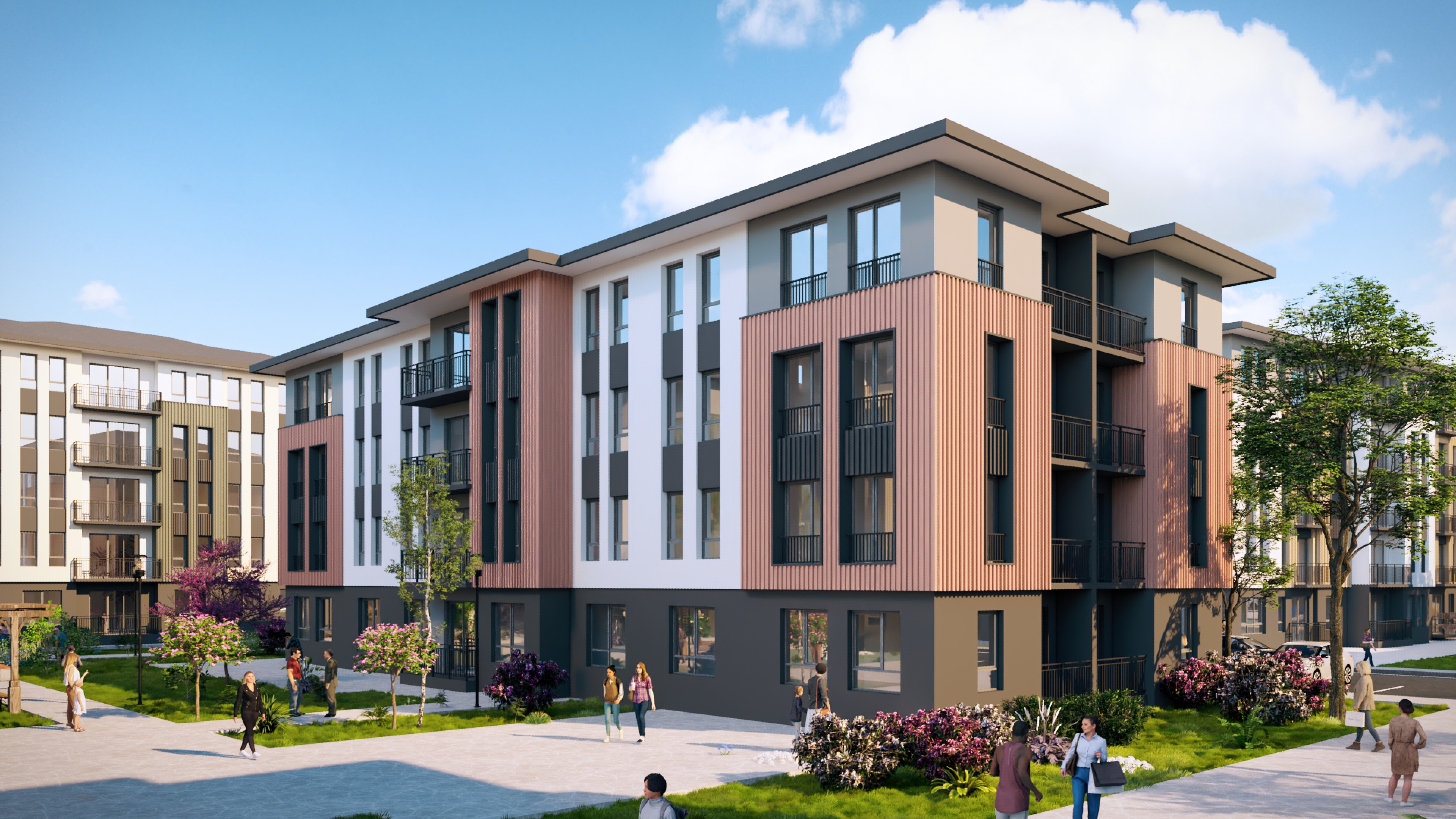 BAKAN KURUM, “YÜZYILIN KONUT PROJESİ” İLE İNŞA EDİLECEK EVLERİN GÖRSELLERİNİ PAYLAŞTI