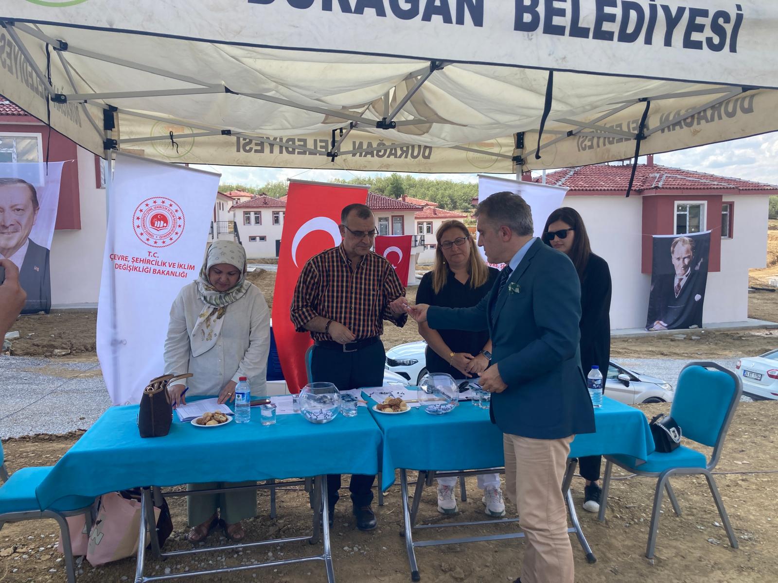 SARAYDÜZÜ İSKAN KONUTLARI KURA ÇEKİM TÖRENİ