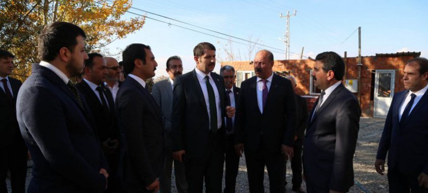 Vali Salih AYHAN ve İl Müdürümüz Akıncılar İlçesindeki Yatırımları İnceledi
