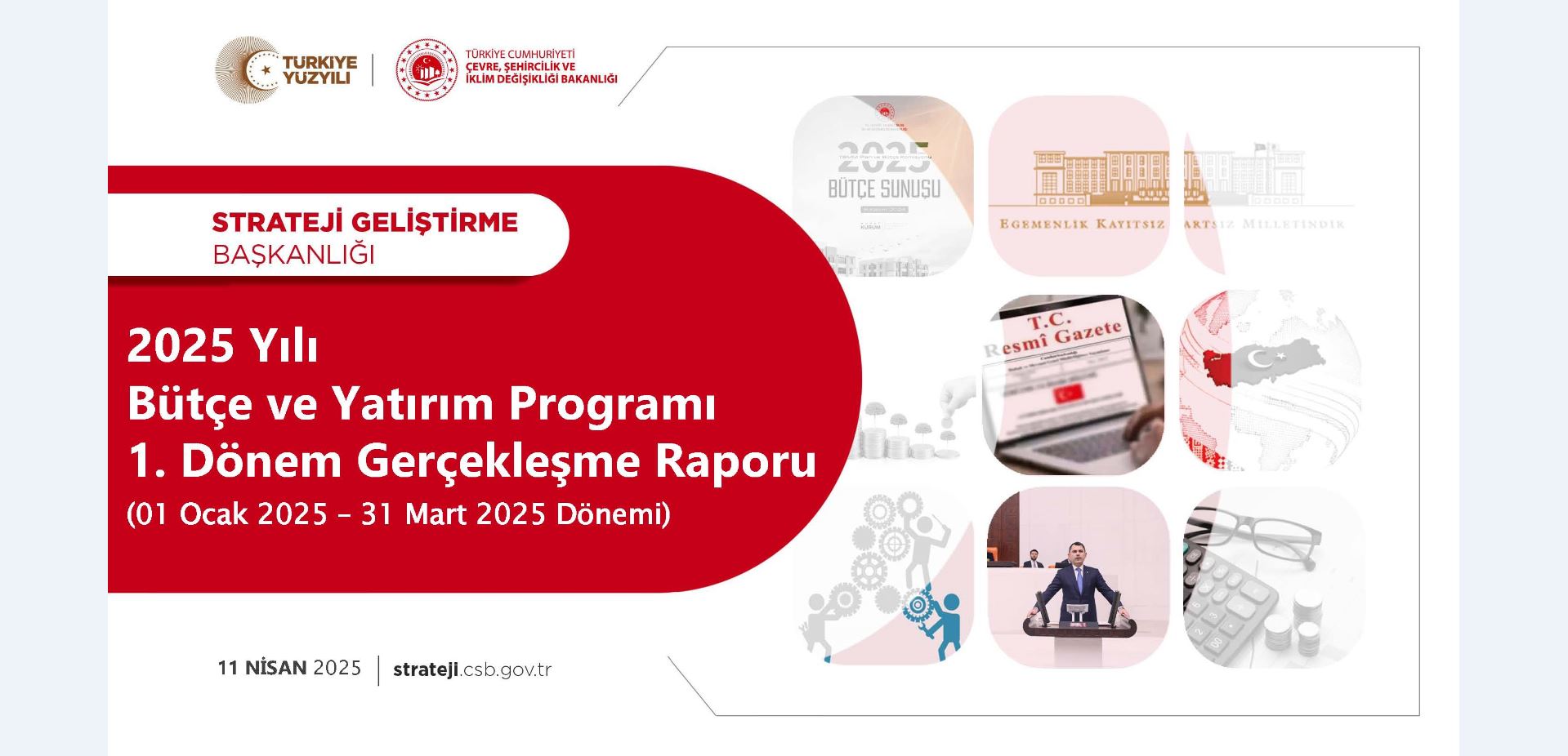 1. Üç Aylık Bütçe Gerçekleşme Raporu (2025)