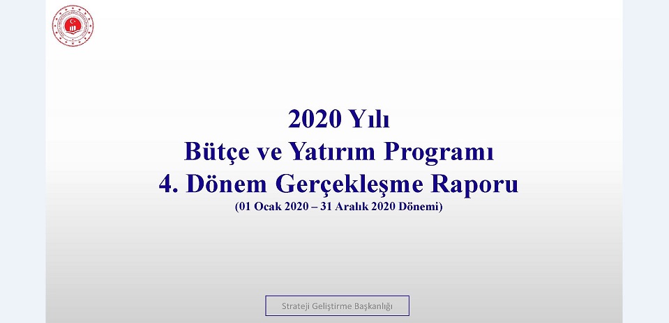 4. Üç Aylık Bütçe Gerçekleşme Raporu (2020)