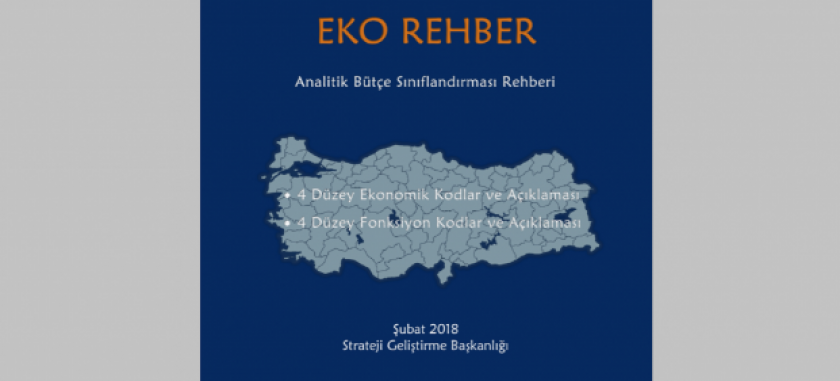 Analitik Bütçe Sınıflandırması Kitabı (Eko Rehber)