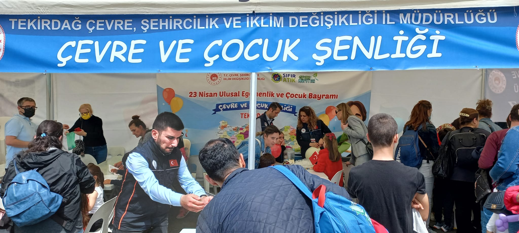 23 NİSAN ULUSAL EGEMENLİK VE ÇOCUK BAYRAMINDA SAHİL DOLGU ALANINDAKİ FESTİVALDE İL MÜDÜRLÜĞÜMÜZ STANDI DA YERİNİ ALDI