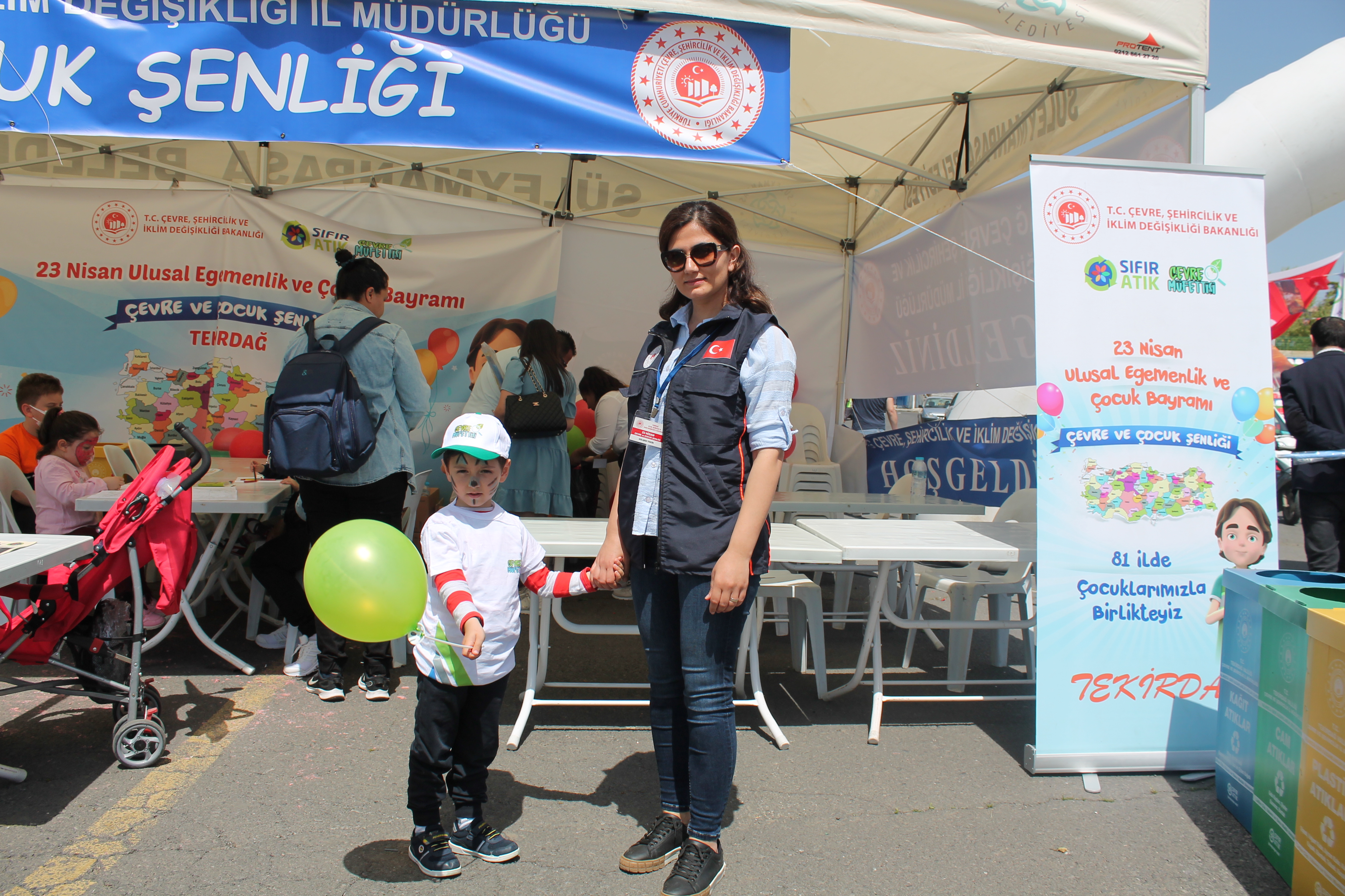 23 NİSAN ULUSAL EGEMENLİK VE ÇOCUK BAYRAMINDA SAHİL DOLGU ALANINDAKİ FESTİVALDE İL MÜDÜRLÜĞÜMÜZ STANDI DA YERİNİ ALDI