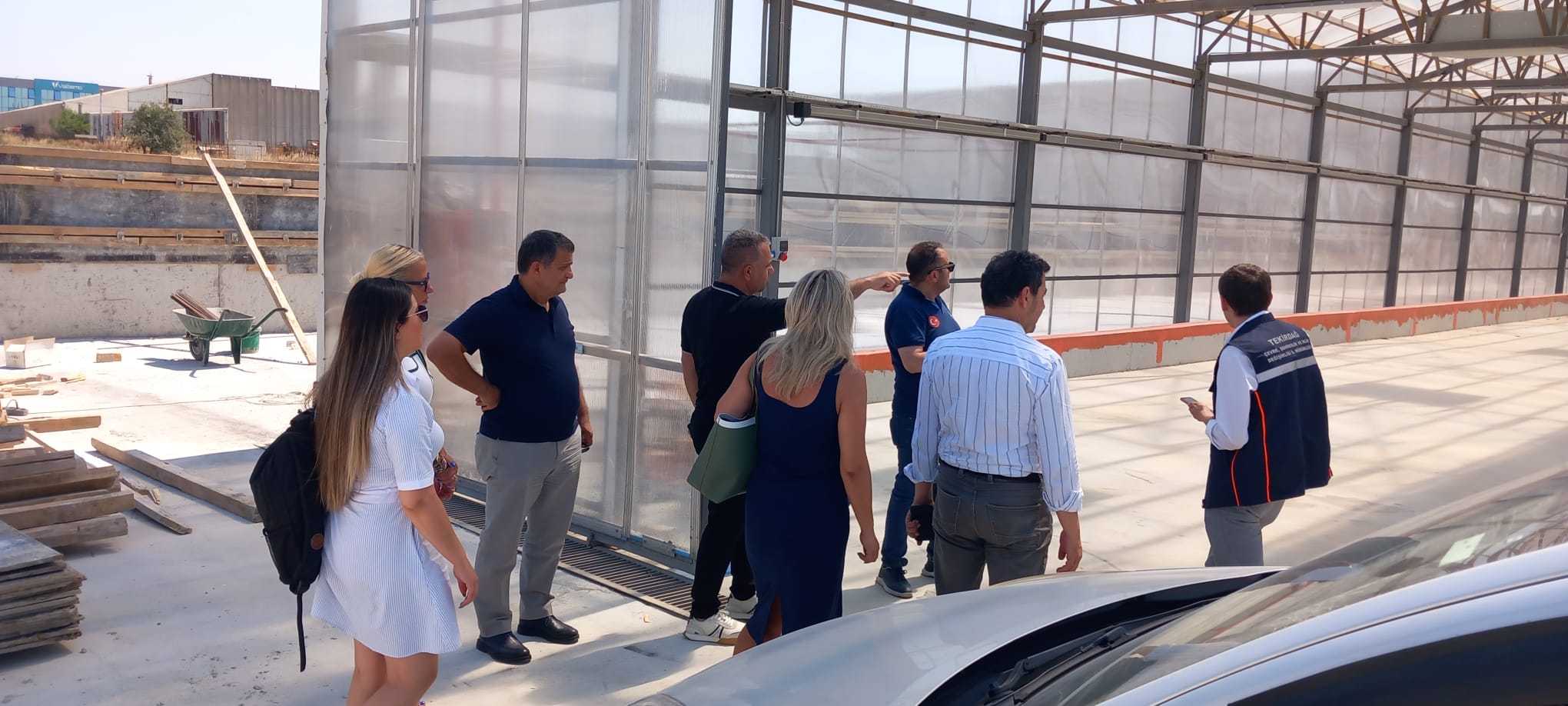 ATIK İŞLEME TESİSLERİNE ZİYARET GERÇEKLEŞTİRİLDİ