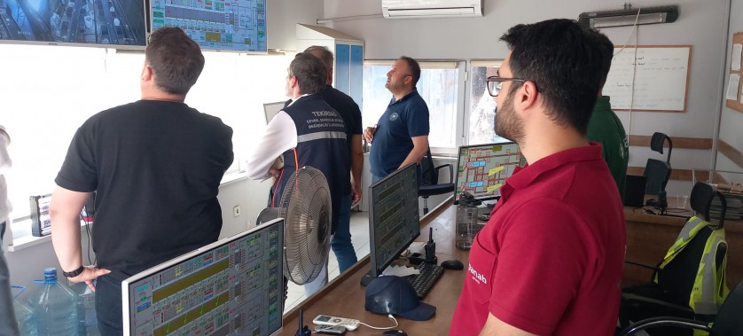 ATIK İŞLEME TESİSLERİNE ZİYARET GERÇEKLEŞTİRİLDİ