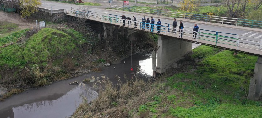 ÇORLU ÇAYINDA DRONE İLE İNCELEME VE DENETLEME GERÇEKLEŞTİRİLDİ