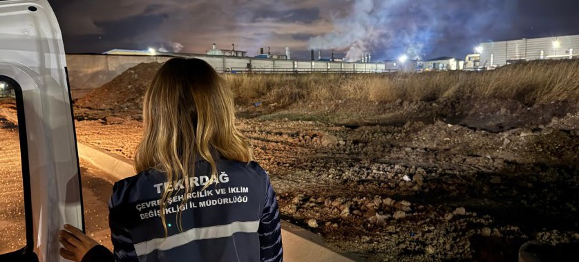 ERGENE VE ÇORLU İLÇELERİNDE EMİSYON ÖLÇÜMLERİ DEVAM EDİYOR