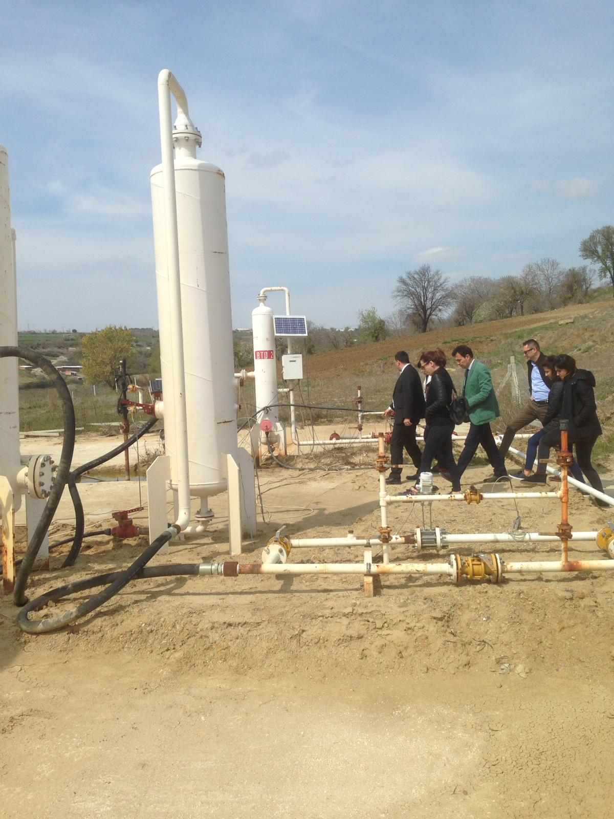 DOĞALGAZ ARAMA VE ÇIKARTMA PROJELERİ MÜDÜRLÜĞÜMÜZCE YERİNDE İNCELENDİ