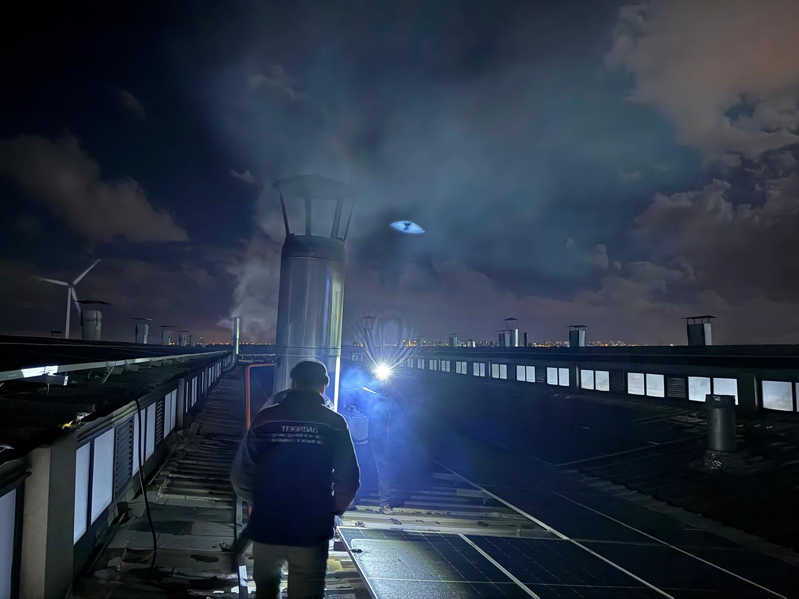 ERGENE VE ÇORLU İLÇELERİNDE EMİSYON ÖLÇÜMLERİ DEVAM EDİYOR