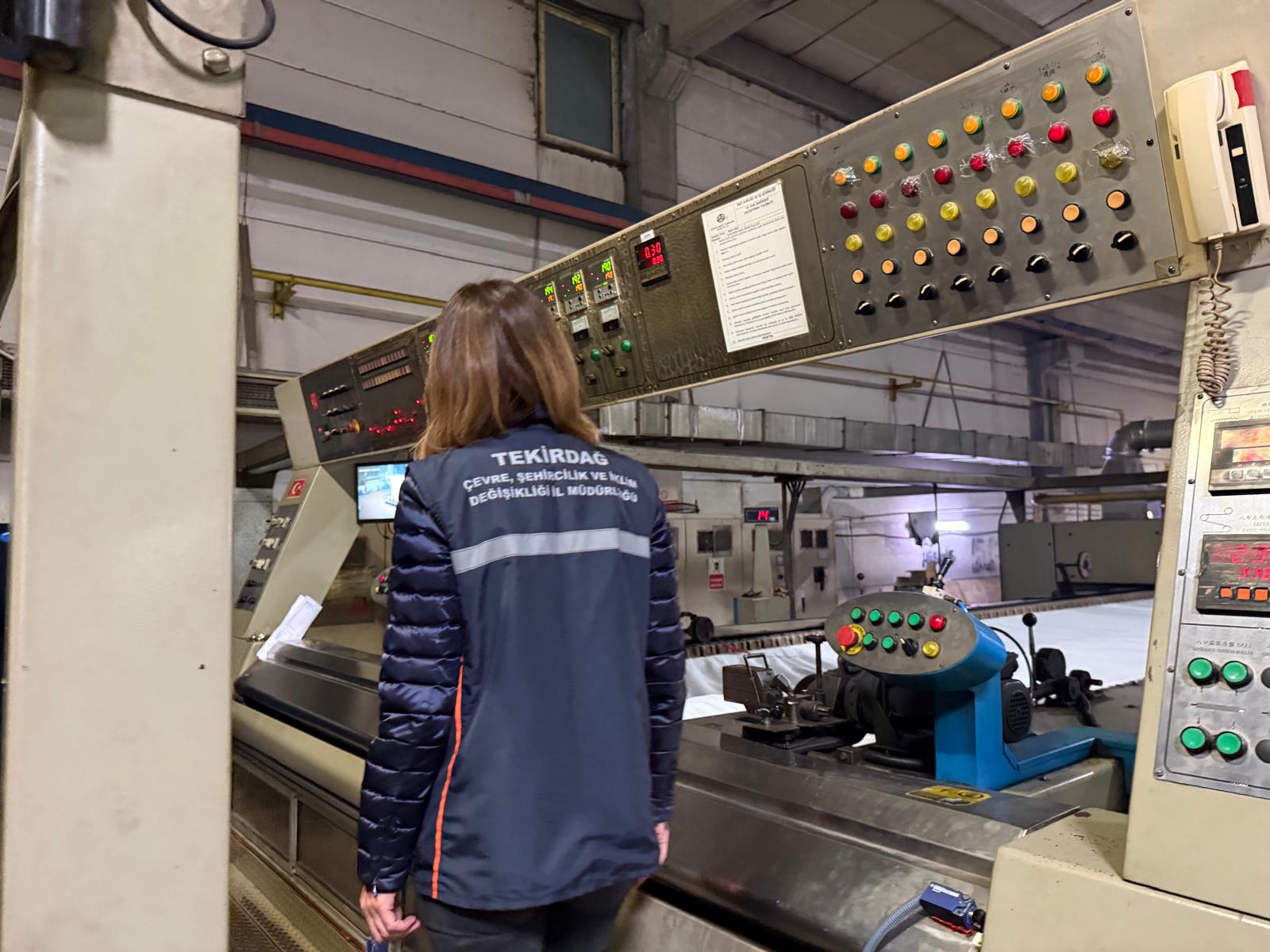 ERGENE VE ÇORLU İLÇELERİNDE EMİSYON ÖLÇÜMLERİ DEVAM EDİYOR