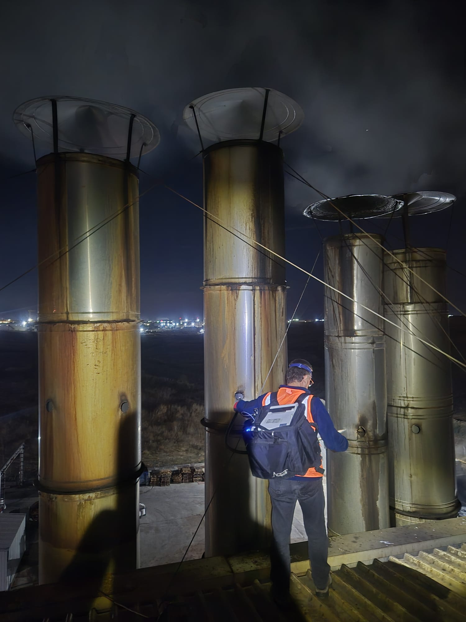 ERGENE VE ÇORLU İLÇELERİNDE EMİSYON ÖLÇÜMLERİ DEVAM EDİYOR