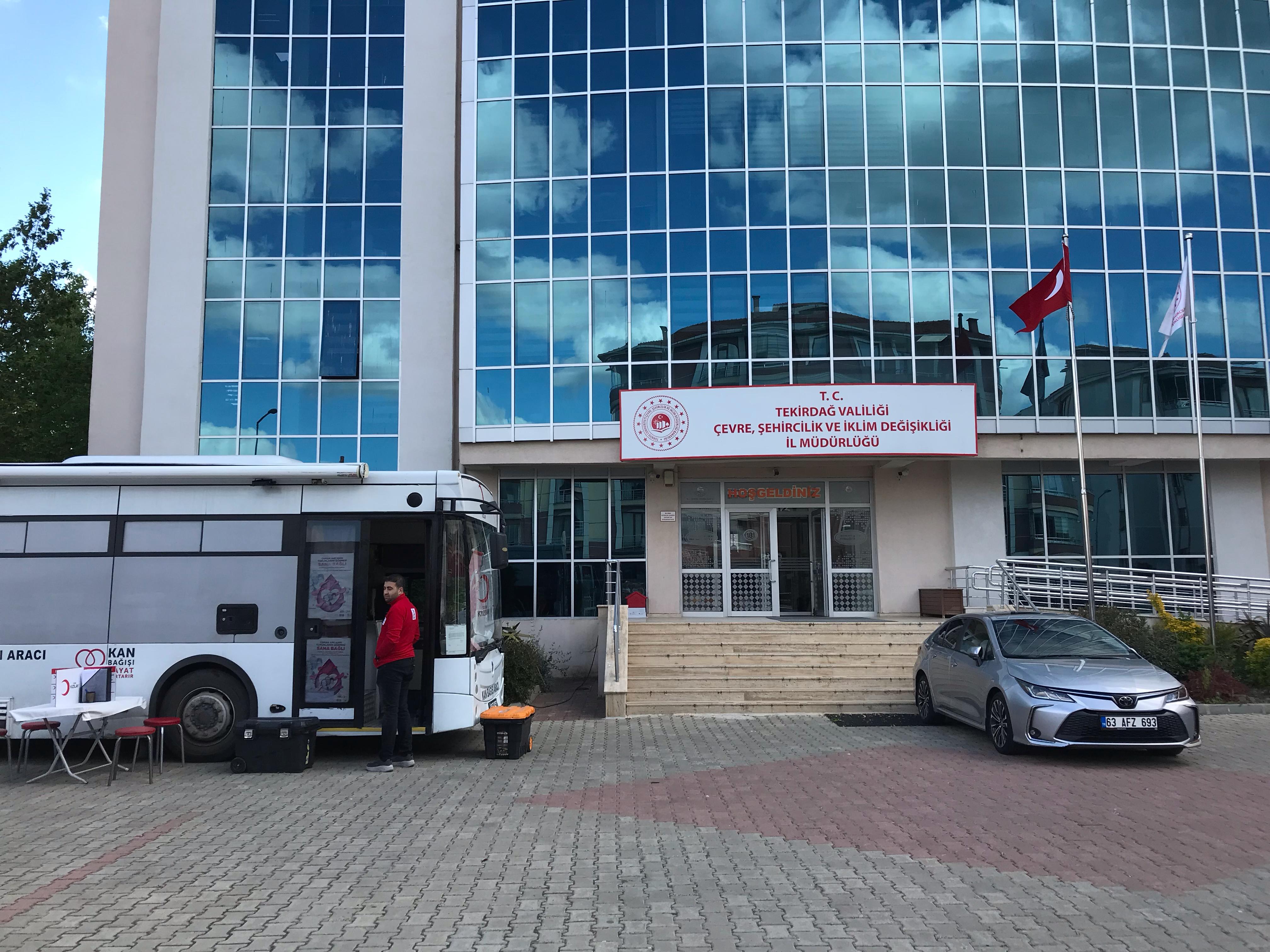 İL MÜDÜRLÜĞÜMÜZDE KAN BAĞIŞI DÜZENLENDİ