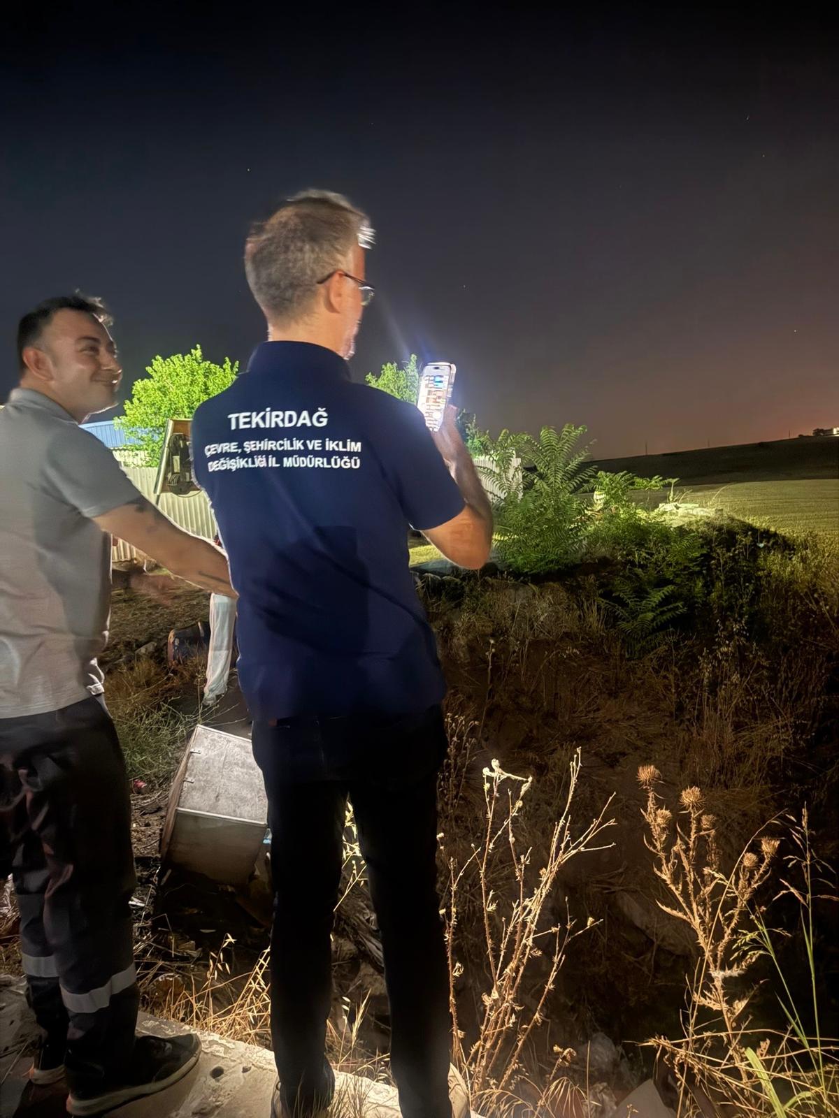 VELİMEŞE OSB’DE GECE DENETİMLERİ YAPILDI