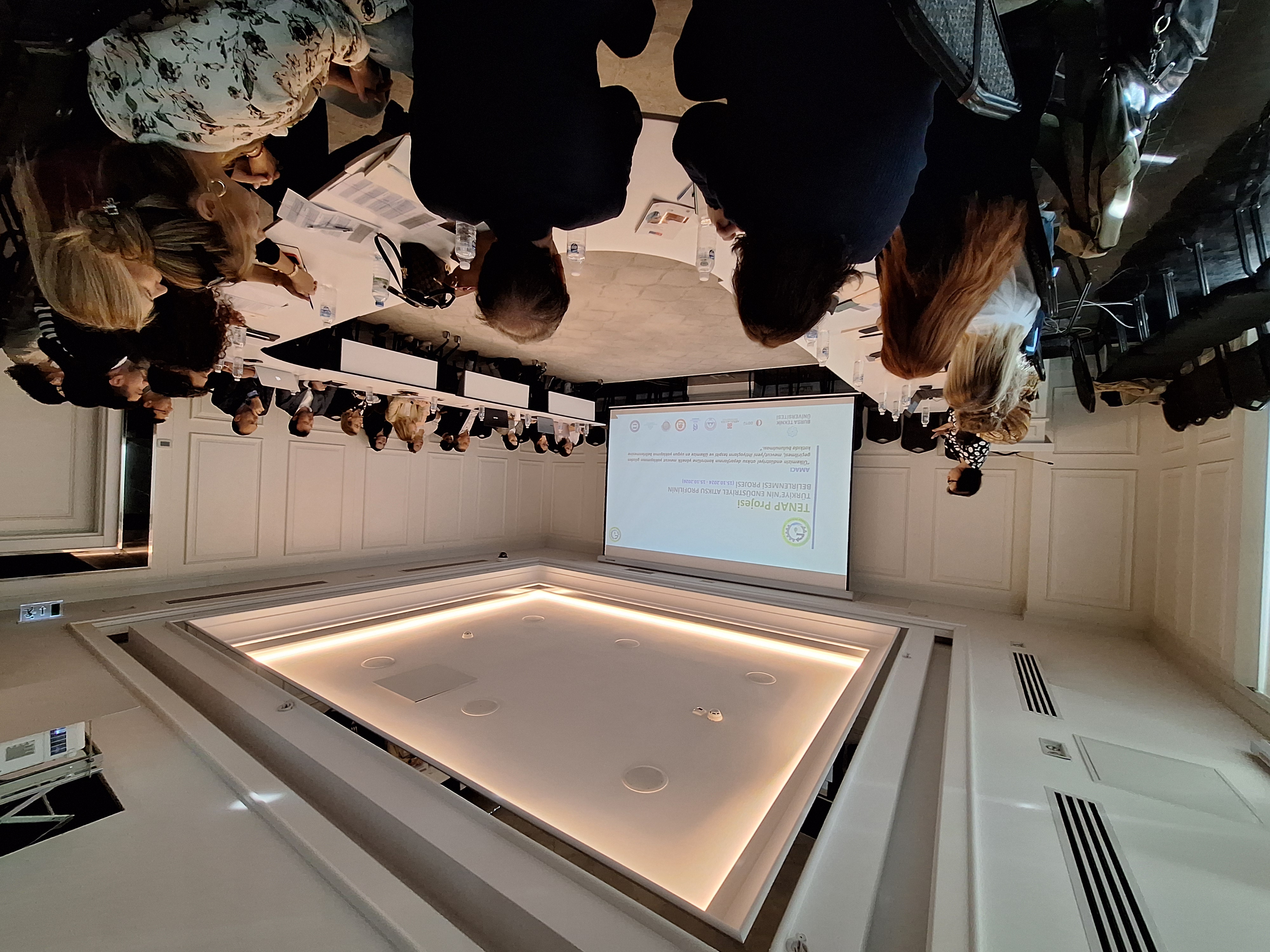 Türkiye'nin Endüstriyel Atıksu Profilinin Belirlenmesi Projesi (TENAP)” Kapsamında Ankara Çalıştayı Gerçekleştirildi.