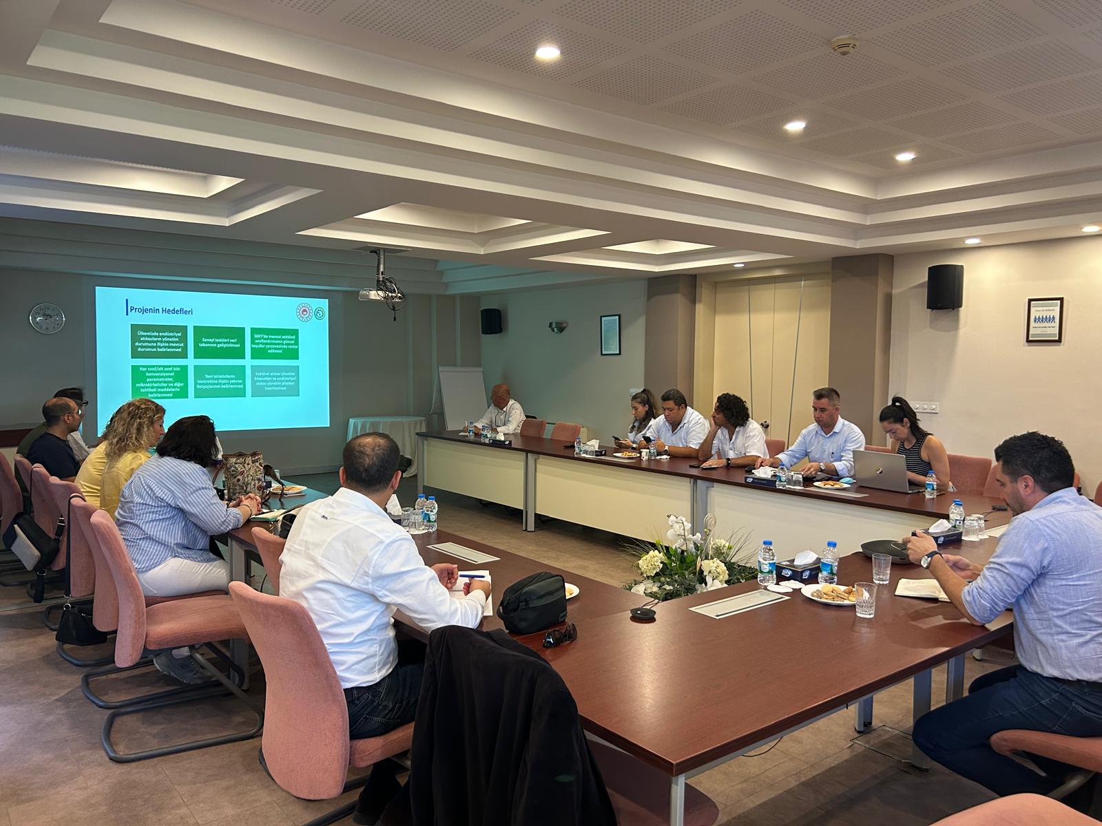 Türkiye'nin Endüstriyel Atıksu Profilinin Belirlenmesi Projesi (TENAP)” Kapsamında Eylül Ayı Sektörel Saha Ziyaretleri Gerçekleştirildi