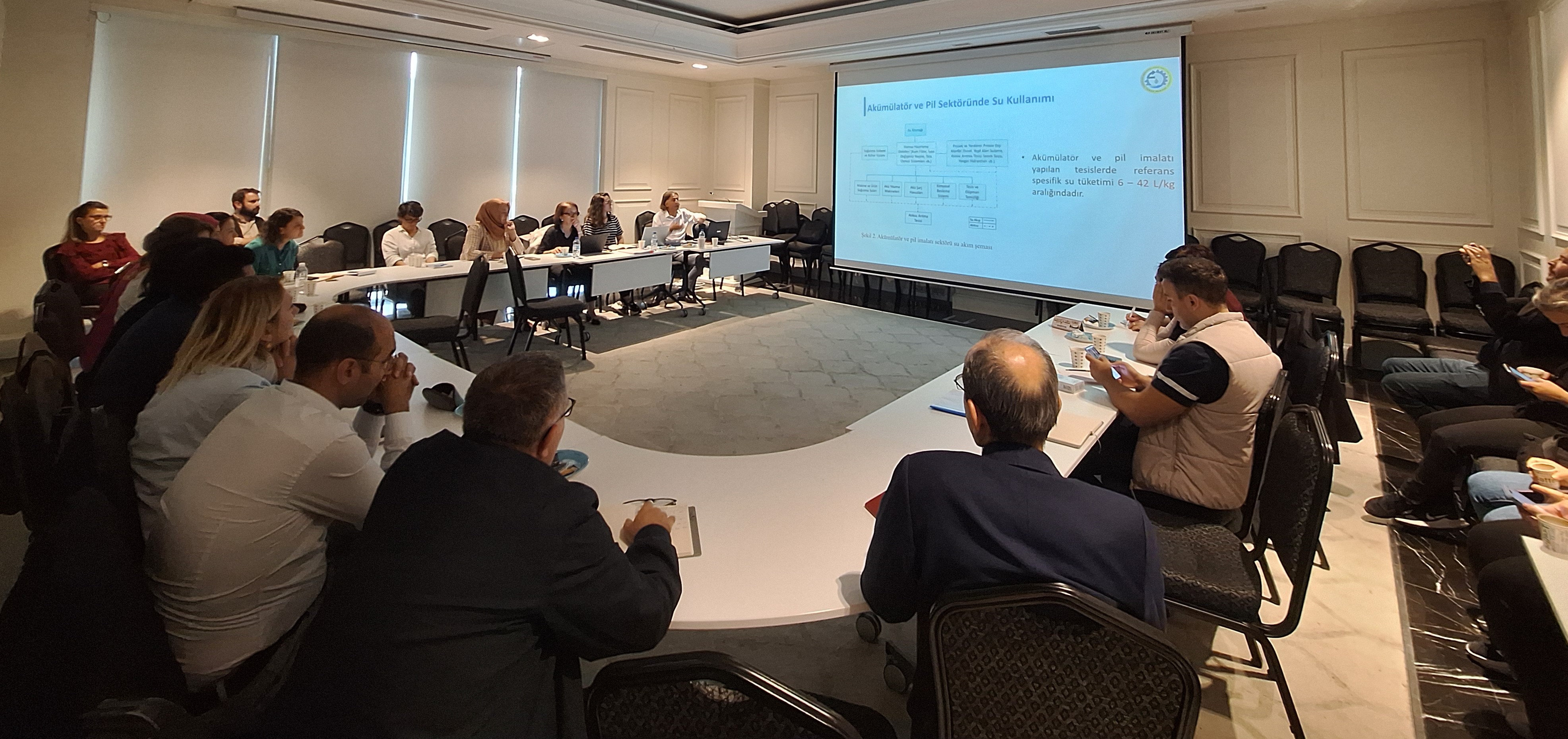 Türkiye'nin Endüstriyel Atıksu Profilinin Belirlenmesi Projesi (TENAP)” Kapsamında Eylül Ayı Sektörel Eğitimleri Gerçekleştirilmiştir.