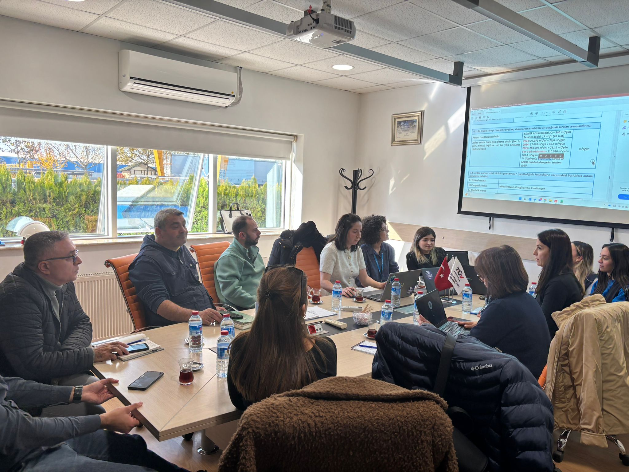 Türkiye'nin Endüstriyel Atıksu Profilinin Belirlenmesi Projesi (TENAP)” Kapsamında Kasım Ayı Sektörel Saha Ziyaretleri Gerçekleştirildi