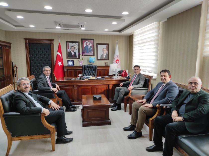 Tokat İl Sağlık Müdürlüğü Yönetimi, İl Müdürümüz Selim BOYRAZ'a hayırlı olsun ziyareti