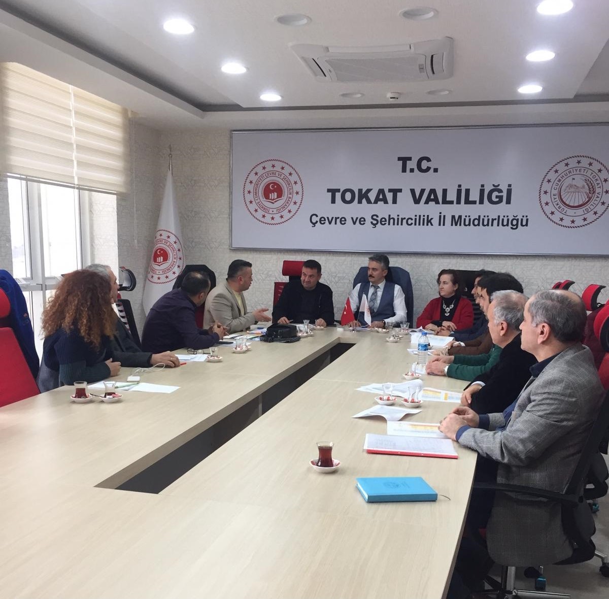 TOKAT TEMİZ HAVA EYLEM PLANI (THEP) İSTİŞARE TOPLANTISI DÜZENLENDİ