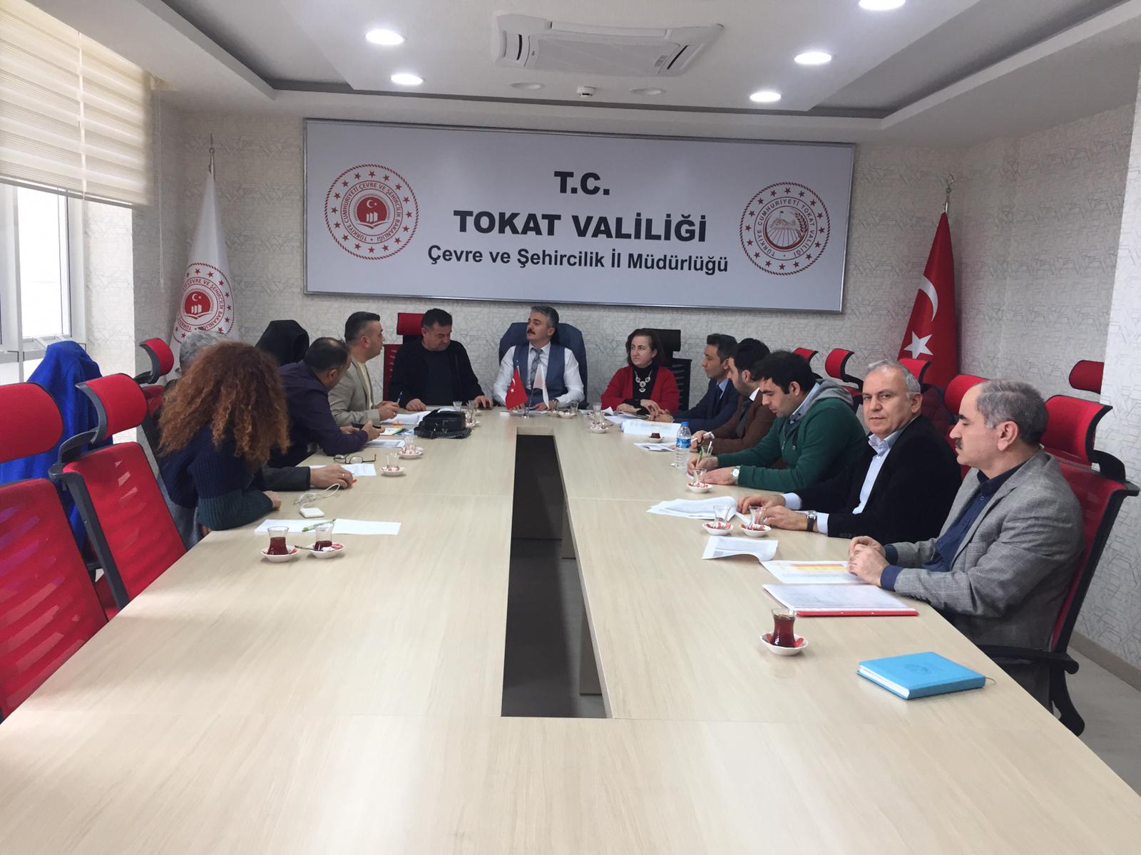 TOKAT TEMİZ HAVA EYLEM PLANI (THEP) İSTİŞARE TOPLANTISI DÜZENLENDİ