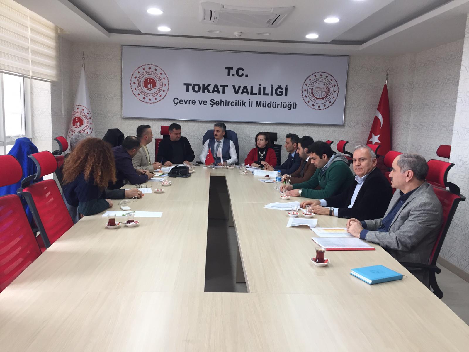 TOKAT TEMİZ HAVA EYLEM PLANI (THEP) İSTİŞARE TOPLANTISI DÜZENLENDİ