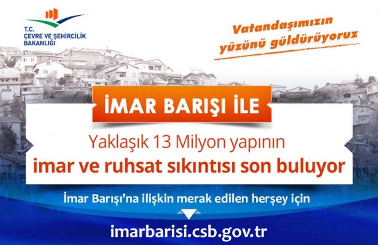 İmar Barışı Düzenlemesi, Eğitimleri