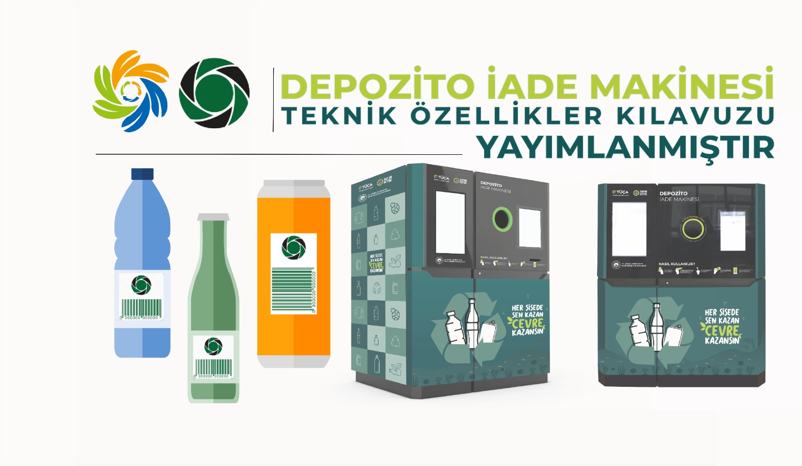 Depozito İade Makinesi Teknik Özellikler Kılavuzu Yayınlanmıştır