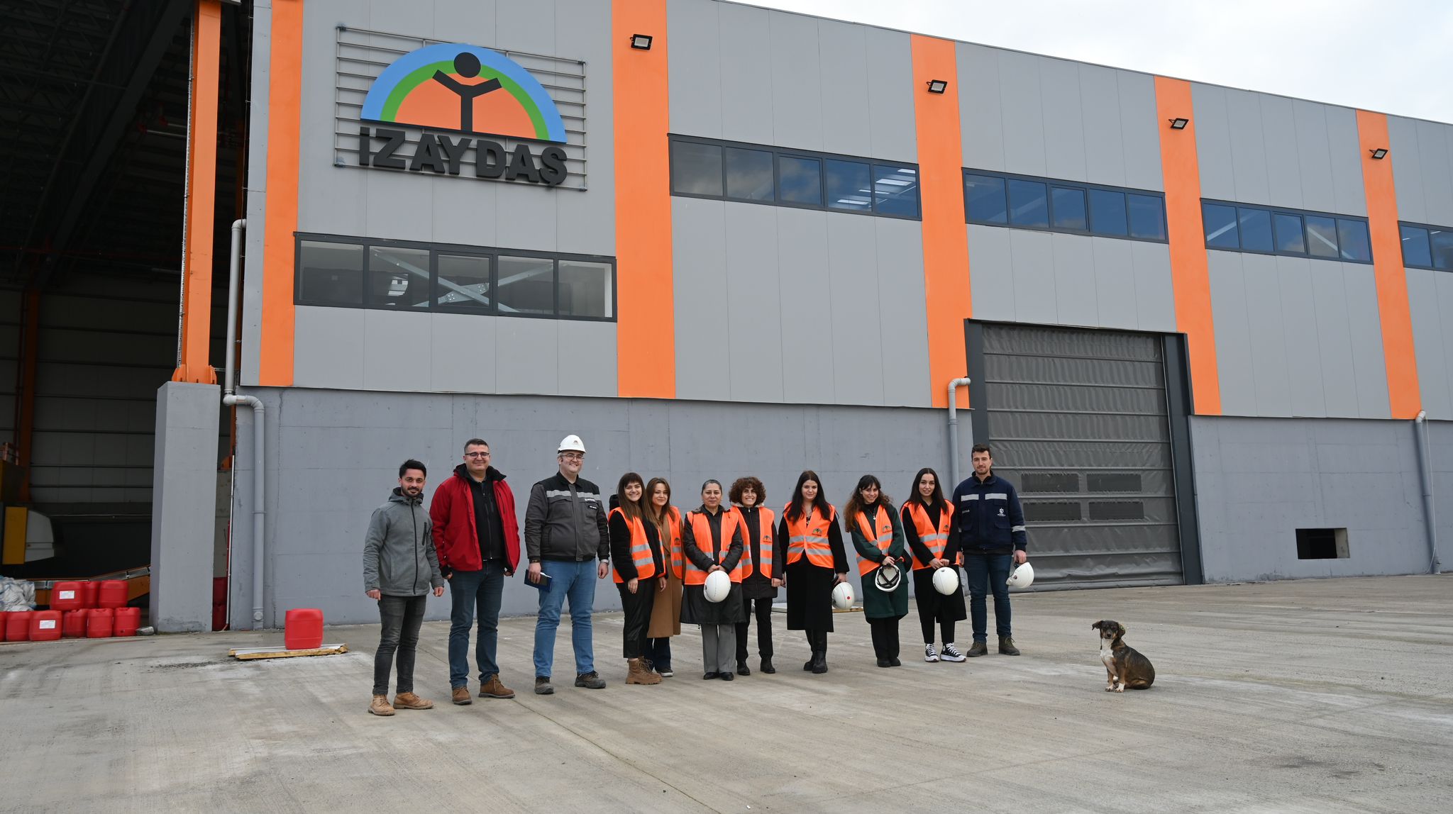 İzaydaş Atık Yönetimi Tesislerine Teknik Ziyaret Gerçekleştirilmiştir.