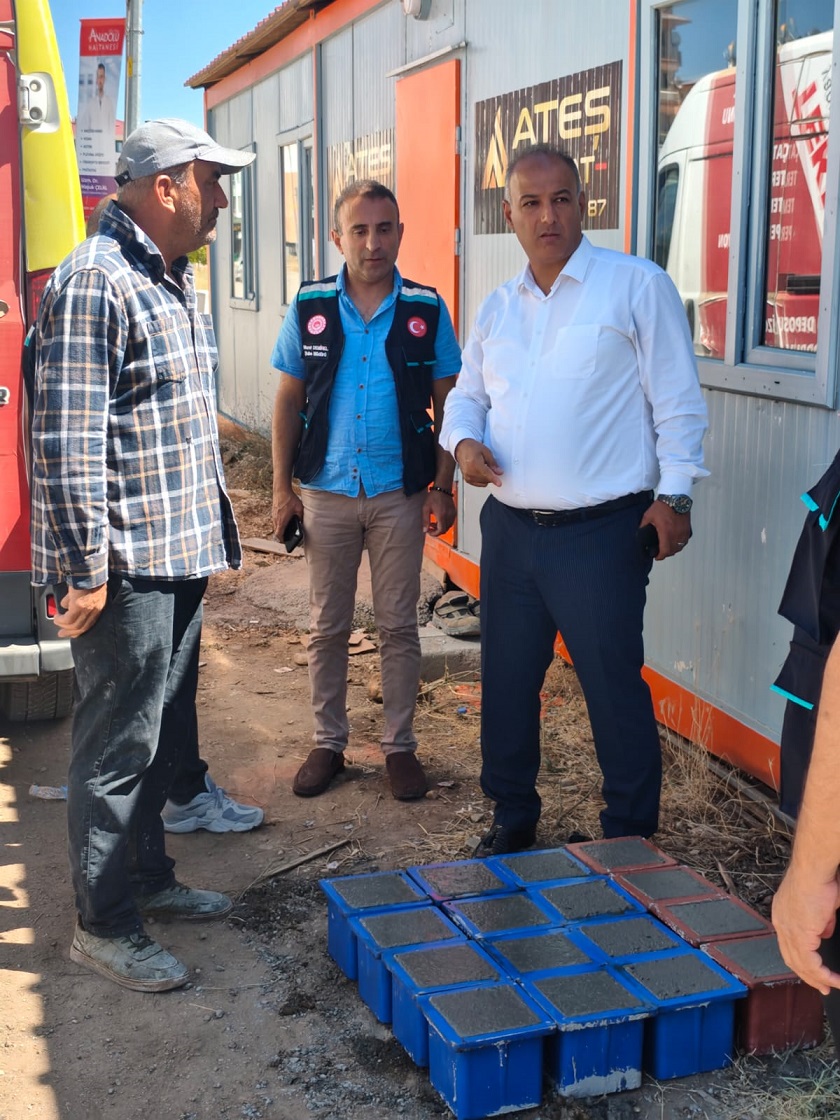 4708 Sayılı Kanun Kapsamında Şantiye Denetimlerimiz artarak devam etmektedir.