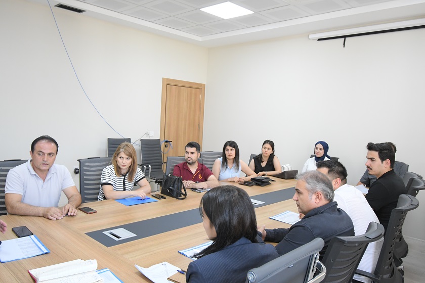 İlimiz İlçe Kaymakamlıkları Milli Milli Emlak Şefliklerinde çalışan personellerimiz ile birlikte toplantı düzenlenmiştir.