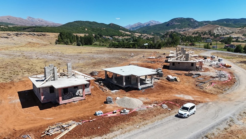 Kırsal Deprem Konutları İnşaatı