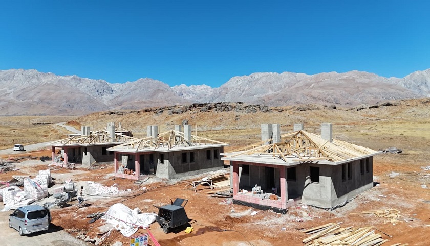 Kırsal Deprem Konutları İnşaatı