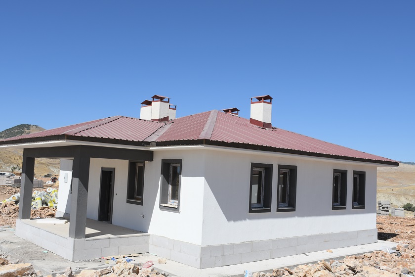 Kırsal Deprem Konutları İnşaatı