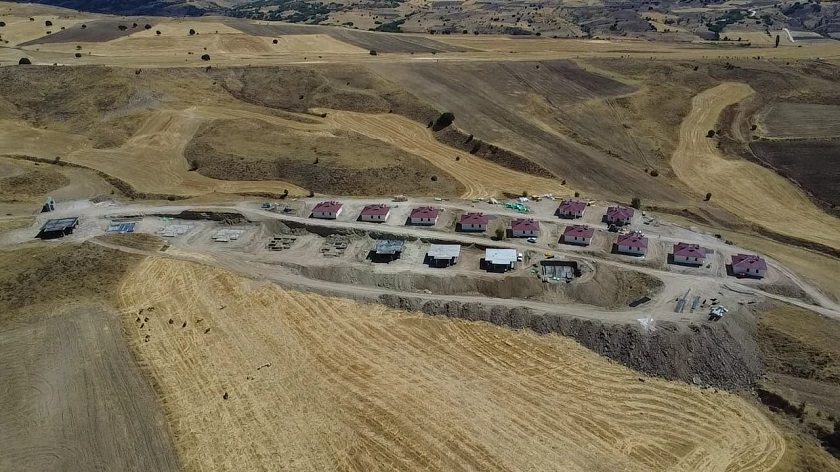 Kırsal Deprem Konutları İnşaatı