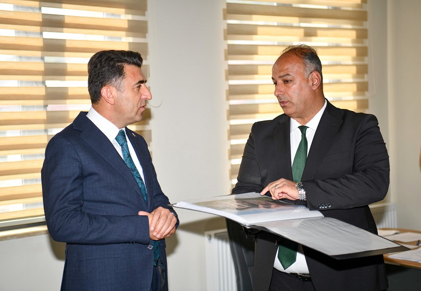 Valimiz Sayın Şefik AYGÖL 'ün kurumuzu ziyaretleri.