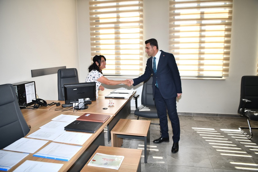 Valimiz Sayın Şefik AYGÖL 'ün kurumuzu ziyaretleri.