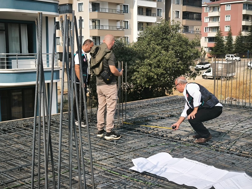 Yapı Denetim ve Piyasa Gözetim Denetim faaliyetlerimiz aralıksız olarak devam etmektedir.