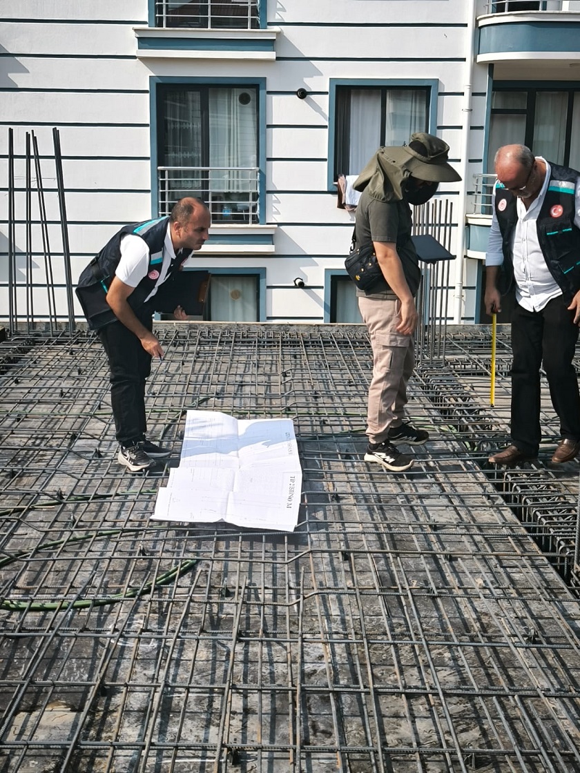 Yapı Denetim ve Piyasa Gözetim Denetim faaliyetlerimiz aralıksız olarak devam etmektedir.
