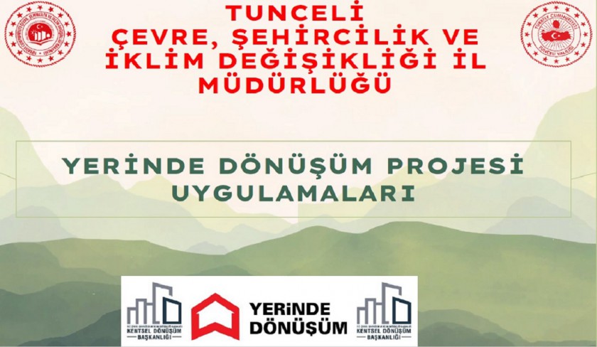 Yerinde Dönüşüm Projesi Uygulamaları