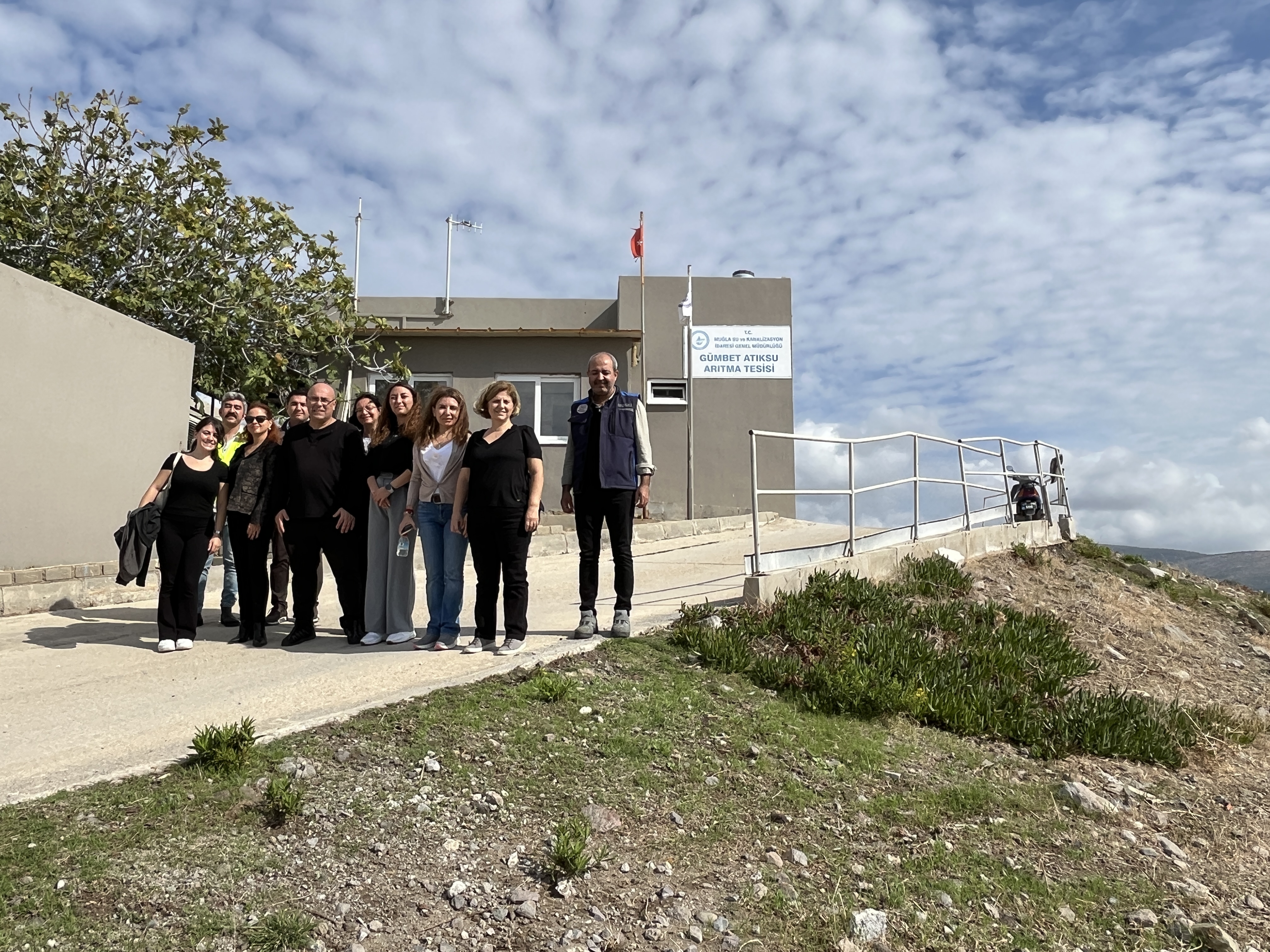Bodrum Gümbet İleri Biyolojik Atıksu Arıtma Tesisi’ne Teknik Gezi gerçekleştirildi.