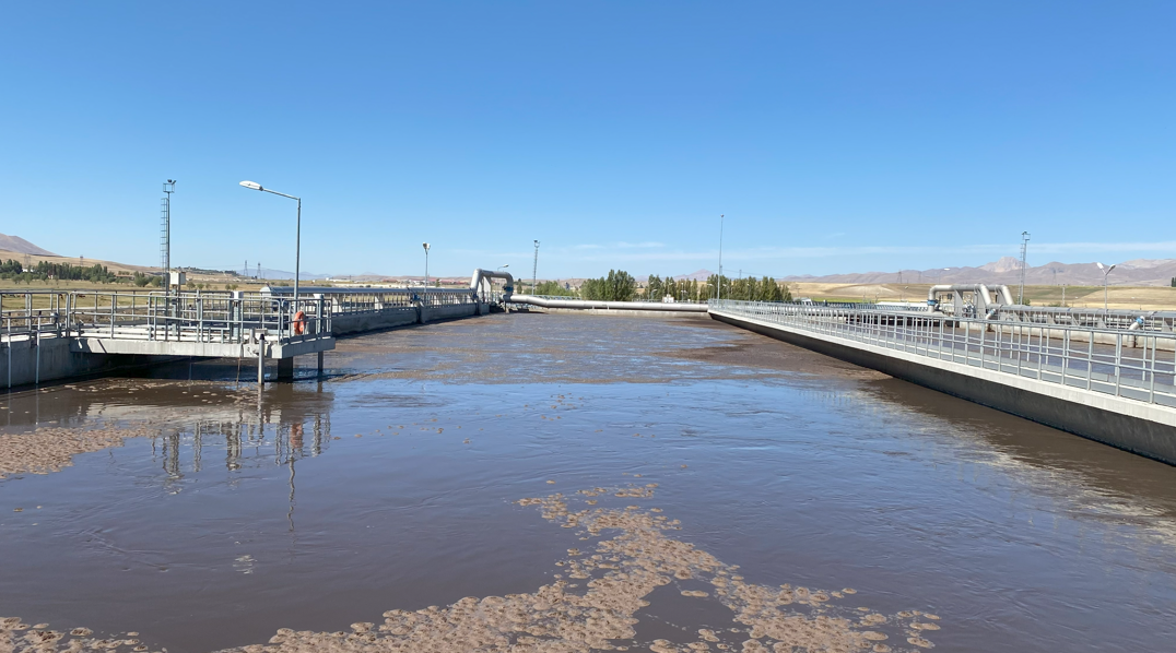 Erzurum Merkez Biyolojik Atıksu Arıtma Tesisi’ne teknik ziyaret gerçekleştirildi.