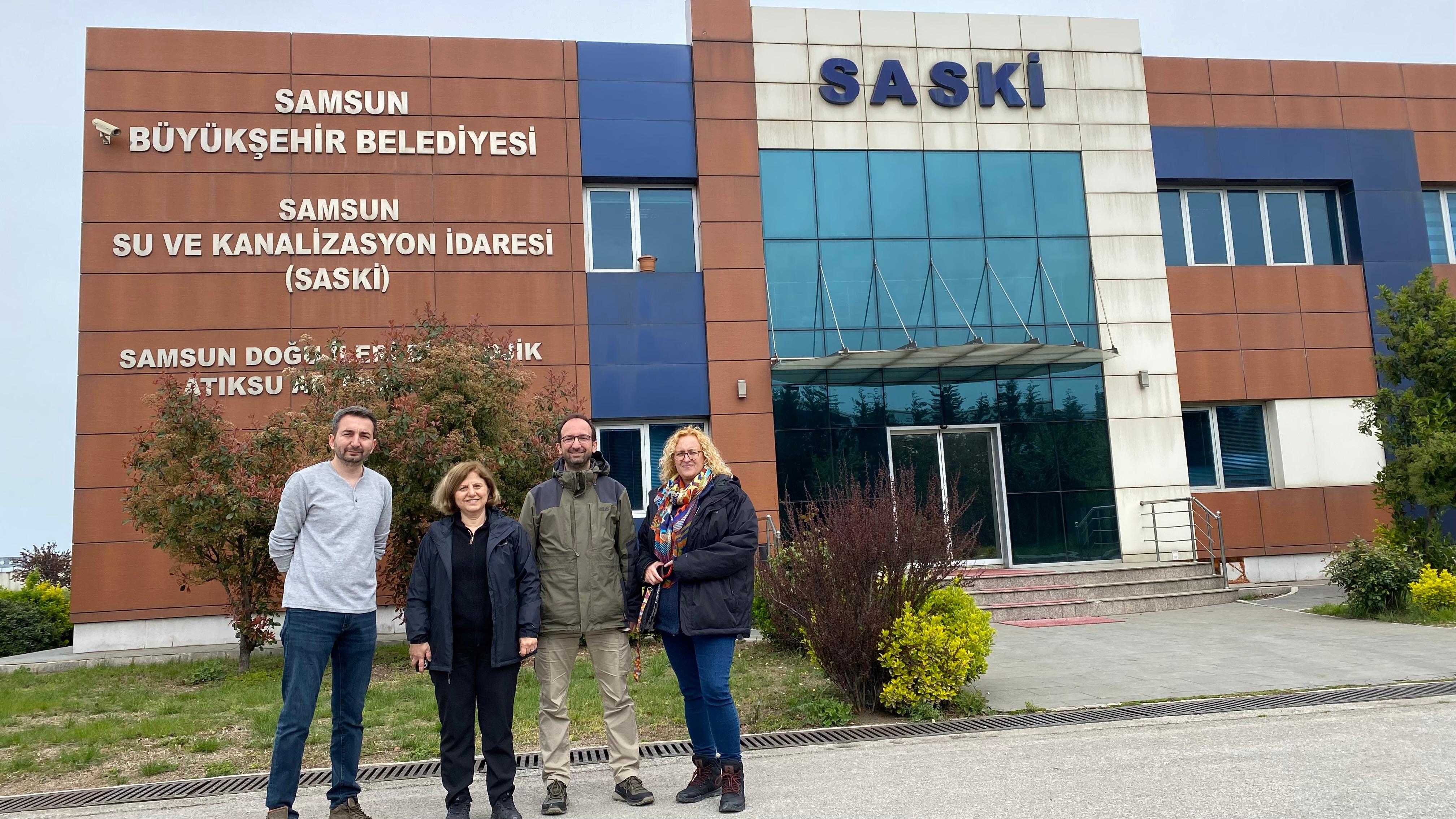 SASKİ Doğu İleri Biyolojik Atıksu Arıtma Tesisi’ne teknik ziyaret gerçekleştirildi.